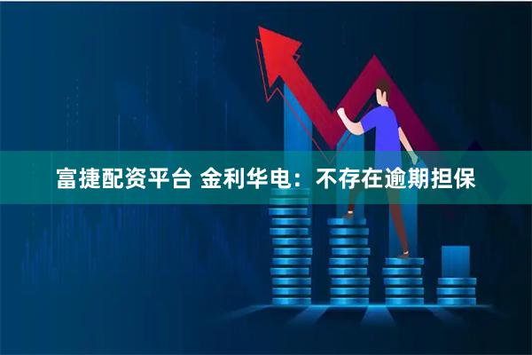 富捷配资平台 金利华电：不存在逾期担保