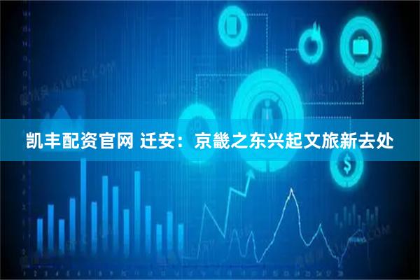 凯丰配资官网 迁安：京畿之东兴起文旅新去处
