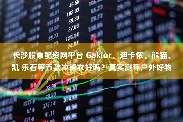 长沙股票配资网平台 Gakior、迪卡侬、熊猫、凯 乐石等五款冲锋衣好吗？真实测评户外好物